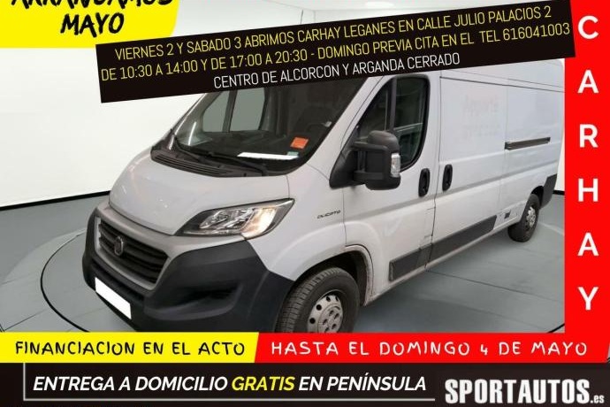 FIAT DUCATO 35 FURGÓN 2.0 Mjet L3H2 (EU6)