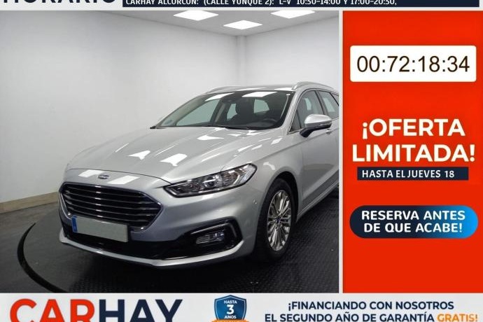 FORD MONDEO 2.0 Híbrido 138kW Titanium HEV AT SB
