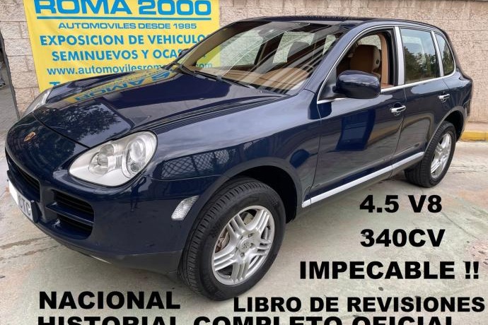 PORSCHE CAYENNE S V8 4.5  340 CV NACIONAL LIBRO