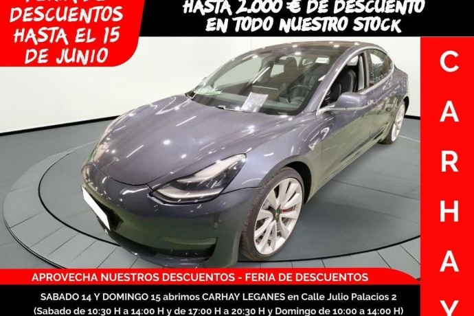 TESLA MODEL 3 75 KWH PERFORMANCE DUAL MOTOR