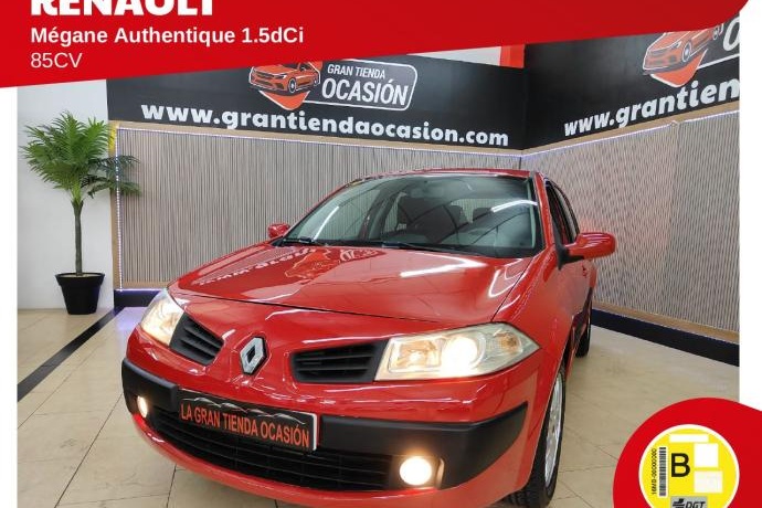 RENAULT MEGANE RENAULT Megane Authentique 1.5dCi 85cv