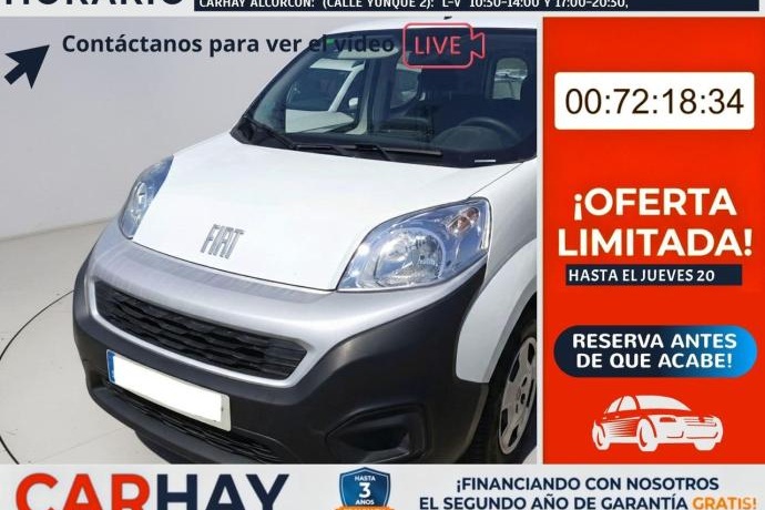 FIAT FIORINO Combi SX 1.3 Multijet de 80 CV 5 plazas