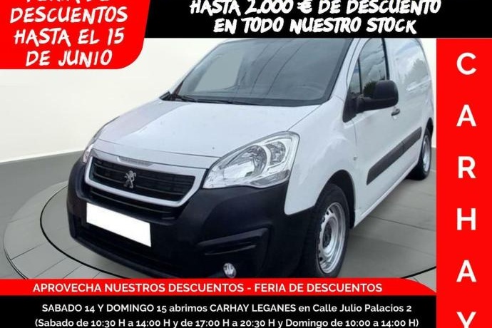 PEUGEOT PARTNER FURG.CONFORT PACKL1 BLUEHDI 73KW