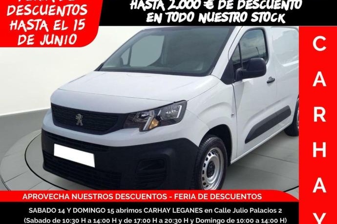 PEUGEOT PARTNER PRO STANDARD 600KG BLUE HDi 73 KW FURGÓN