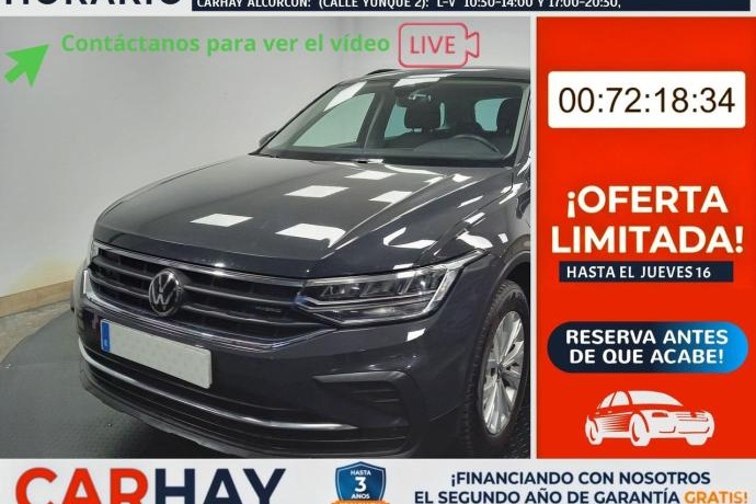 VOLKSWAGEN TIGUAN SUV 1.4 eHybrid 245 DSG6 Life Business