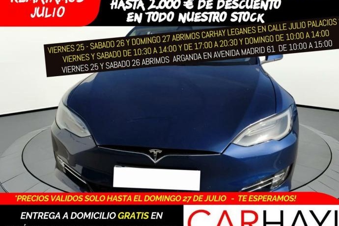 TESLA MODEL S 100D 4WD berlina con portón 345KW 5P