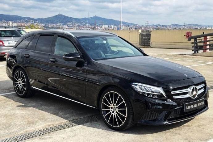 MERCEDES-BENZ C 220d ESTATE AMG LINE con CÁMARA TRASERA, NAVEGADOR...