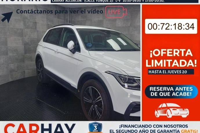 VOLKSWAGEN TIGUAN Life 1.4 TSI eHybrid 180kW (245CV) DSG