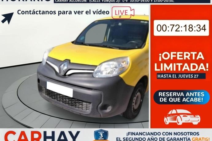 RENAULT KANGOO Profesional 2p dCi 66 kW 90 CV