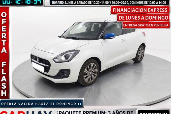 SUZUKI SWIFT 1.2 Mild Hybrid GLE Blue & White