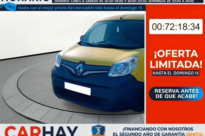 RENAULT KANGOO Profesional Maxi 2p dCi 66 kW (90 CV)