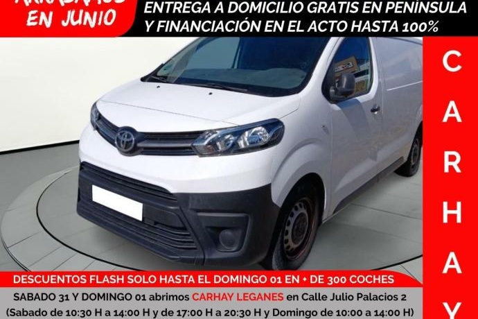 TOYOTA PROACE FURGÓN 2.0D 122CV BUSINESS 1PL 2PT L2