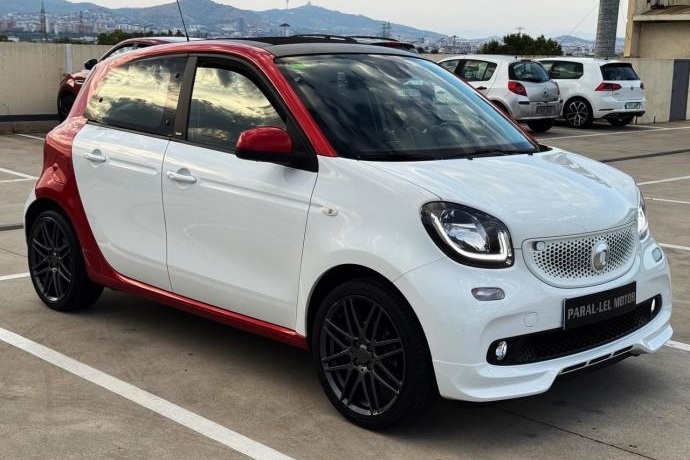 SMART FORFOUR 0.9  90CV SS PASSION AUTOMÁTICO con ACABADO BRABUS Y CAPOTA DE LONA!