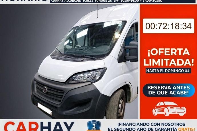 FIAT DUCATO MAXI 35 FURGON MWB HR 3.0 GNC