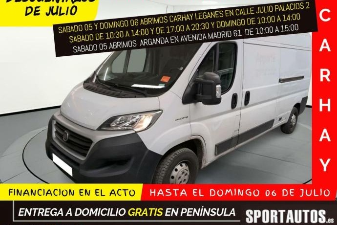 FIAT DUCATO 35 FURGÓN 2.0 Mjet L3H2 (EU6)