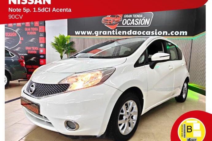 NISSAN NOTE NISSAN NOTE 5p. 1.5dCi 90CV Acenta
