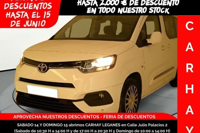 TOYOTA PROACE CITY 1.5D 75KW (100CV) VX MEDIA