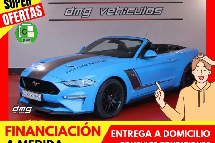 FORD MUSTANG 5.0 TiVCT V8 331KW Mustang GT AT Convert. 2p 450Cv