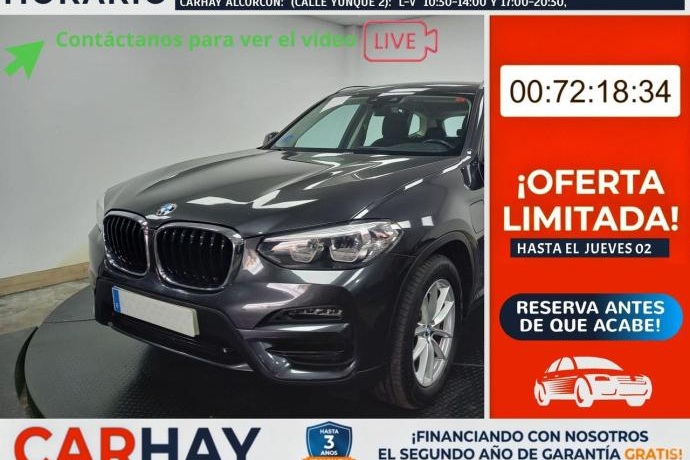 BMW X3 XDRIVE 30 E XLINE 2.0 290CV AT8 E6D