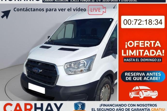 FORD TRANSIT furgón 310 96kW L2H2 Van Trend FWD MHEV