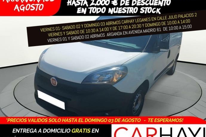 FIAT DOBLO CARGO FURGÓN BASE PLUS 1.3 MJET 70KW