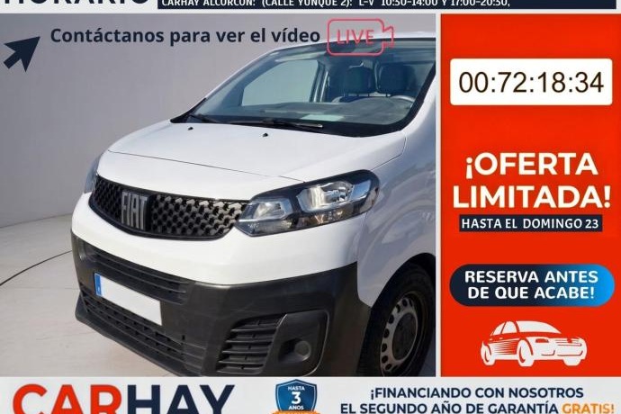 FIAT SCUDO Furgón L1 100 CV MT6 Business