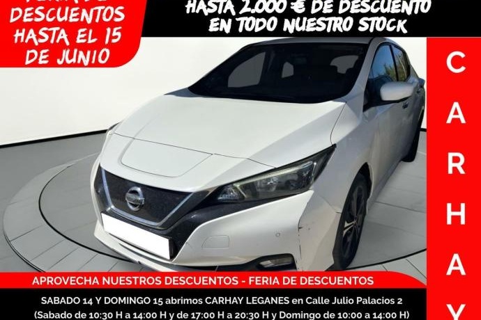 NISSAN LEAF BERLINA CON PORTÓN 62KWH E+ N-CONNECTA