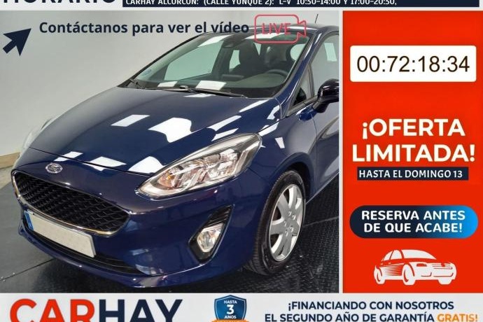 FORD FIESTA 1.0 ECOBOOST MHEV 92KW (125CV) TREND 5P