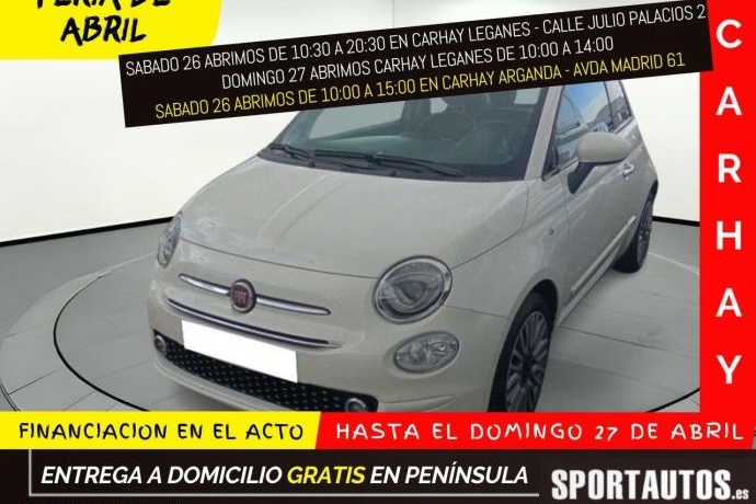 FIAT 500 1.2 8v 51kW (69CV) Lounge GLP