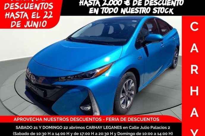 TOYOTA PRIUS PHV 1.8I VVT-I PHEVSOLAR 5PL. CVT