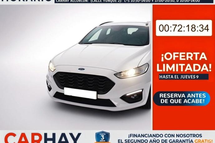 FORD MONDEO 2.0 Híbrido 138kW ST-Line HEV AT SB